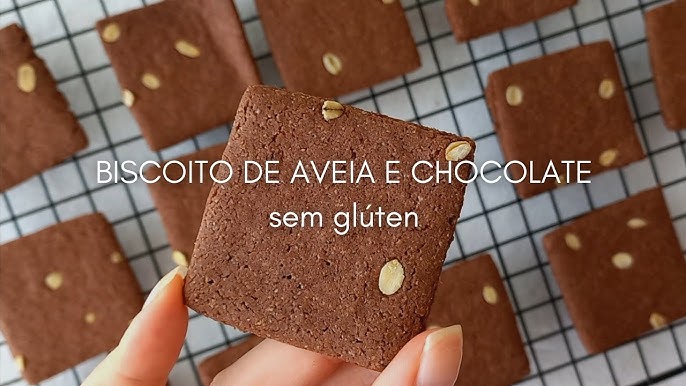 Biscoitinhos de Cacau e Aveia: A Doçura em Cada Mordida