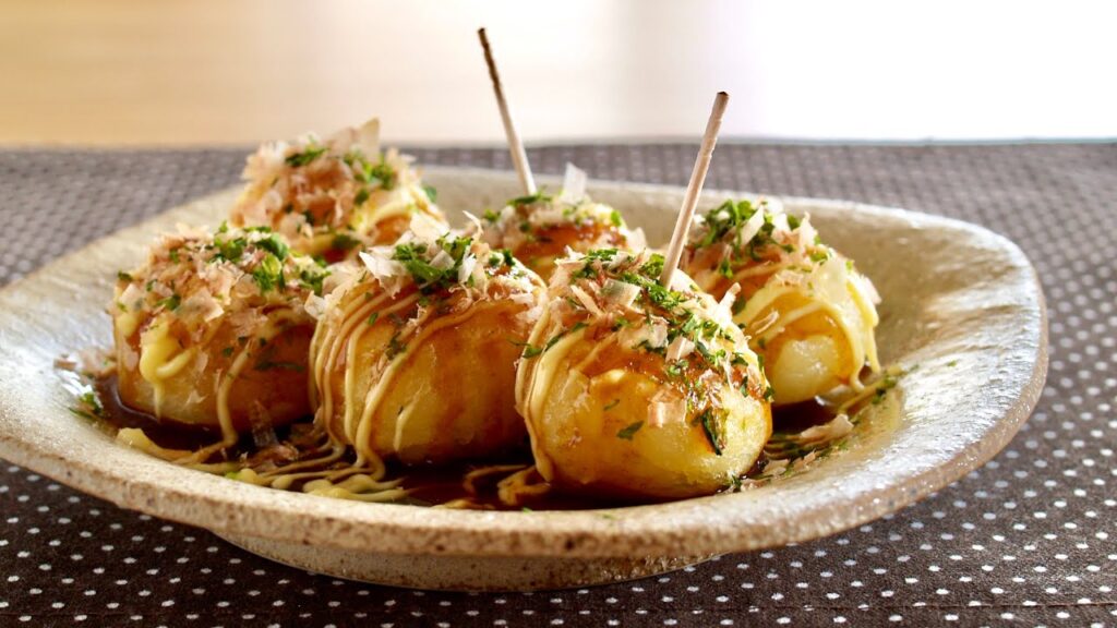 Takoyaki Delicioso: Uma Aventura Culinária Japonesa em Bolinhos Recheados com Polvo