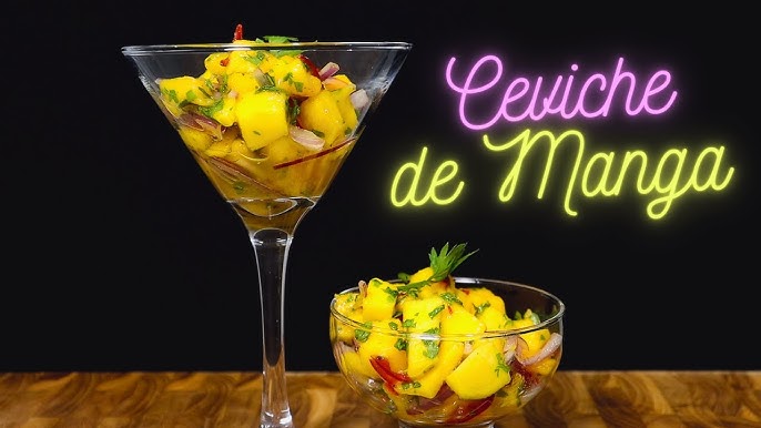 Ceviche de Manga: Uma Explosão Tropical de Sabores