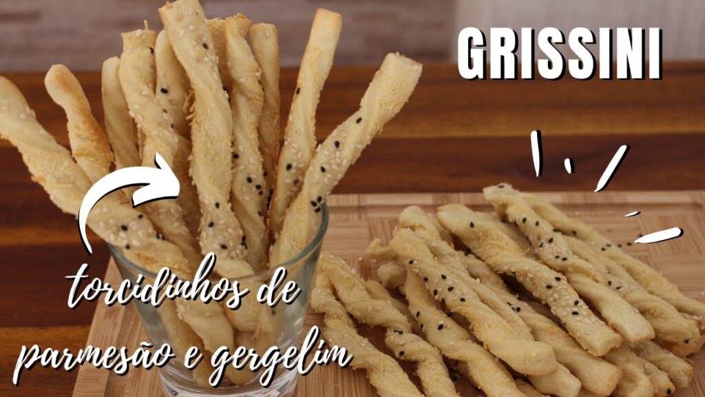 Grissinis: Deliciosos Pãezinhos Crocantes Italianos