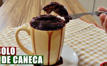 Bolo de caneca micro-ondas