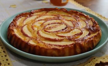 Torta de Maçã com Massa Crocante